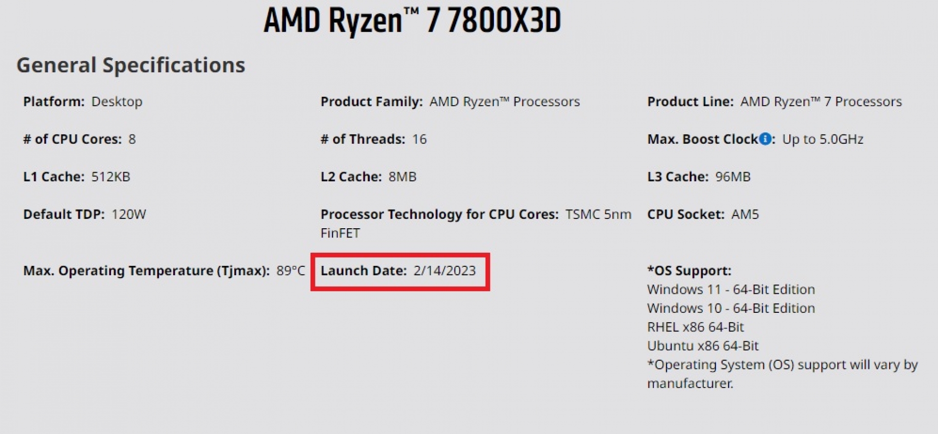 Immagine pubblicata in relazione al seguente contenuto: I processori AMD Ryzen 7000 con 3D V-Cache sul mercato dal 14 febbraio 2023? | Nome immagine: news34076_AMD-Ryzen-7000-X3D_3.jpg