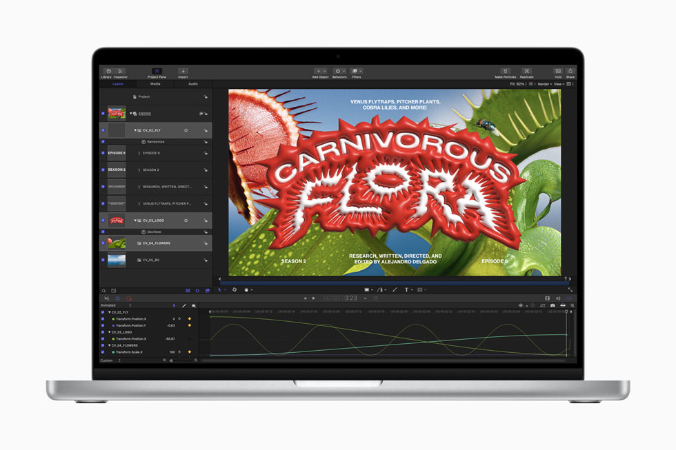 Immagine pubblicata in relazione al seguente contenuto: Apple annuncia i MacBook Pro da 14