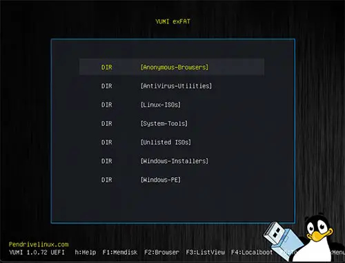 Immagine pubblicata in relazione al seguente contenuto: YUMI exFAT 1.0.1.2 configura i drive USB per il multiboot con distro Linux e app | Nome immagine: news34177_YUMI-exFAT_Screenshot_1.jpg