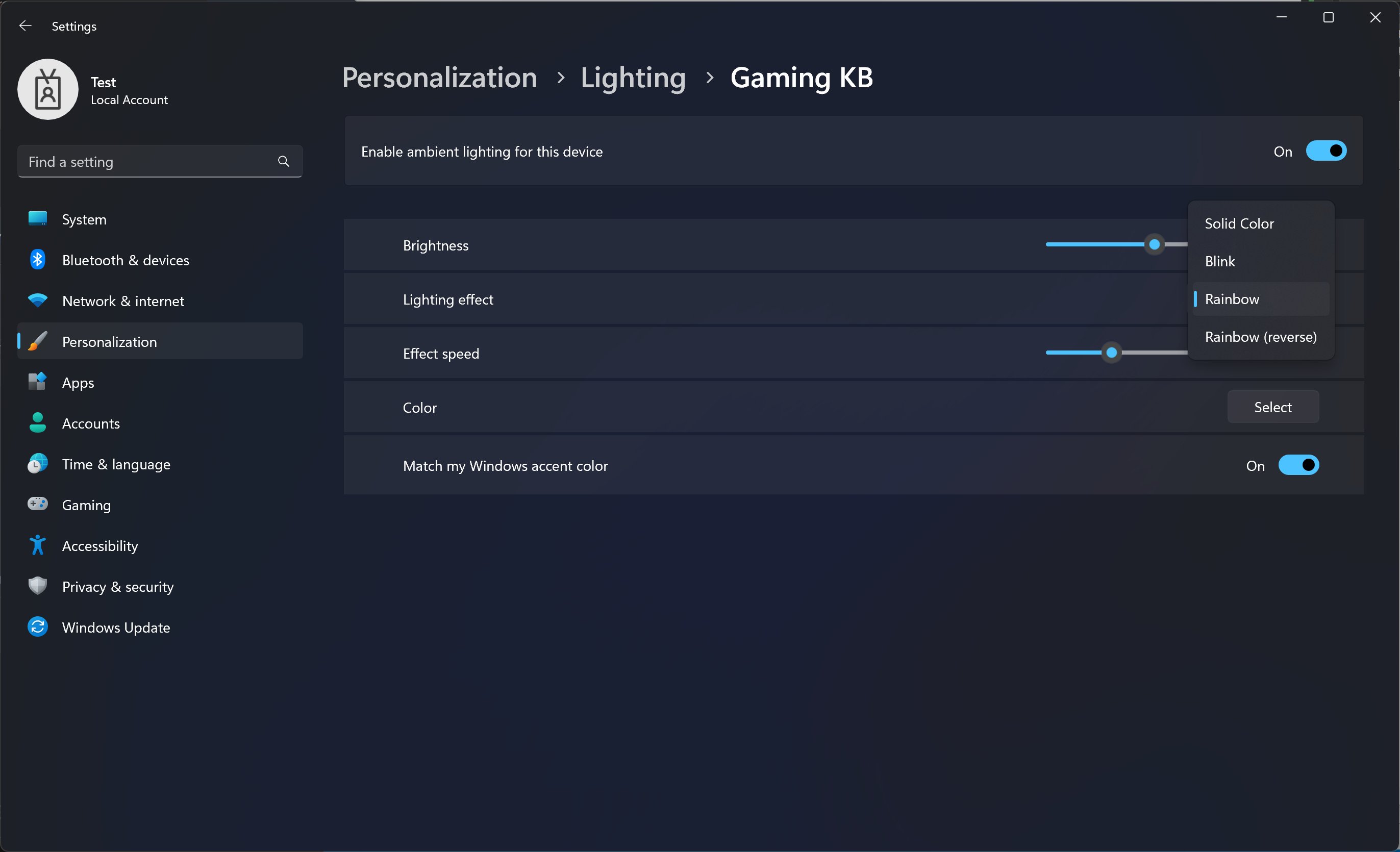 Immagine pubblicata in relazione al seguente contenuto: Windows 11 potrebbe gestire nativamente l'illuminazione delle periferiche RGB | Nome immagine: news34178_lighting-gaming_device_3.jpg