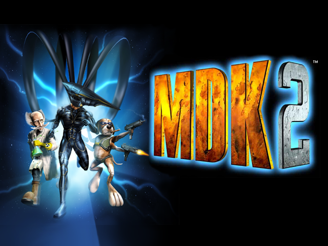 Media asset in full size related to 3dfxzone.it news item entitled as follows: Historical videogame demos suggested by 3dfxzone | MDK2 Demo | Image Name: news34179_MDK2_Demo_Installer_Splash_1.bmp