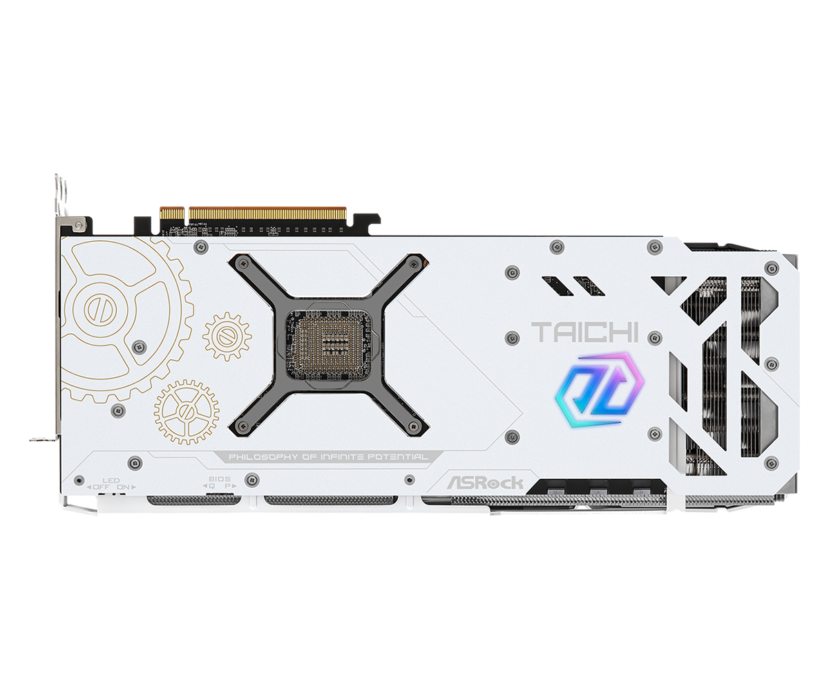 Immagine pubblicata in relazione al seguente contenuto: ASRock lancia la video card high-end Radeon RX 7900 XTX Taichi White 24 GB OC | Nome immagine: news34331_ASRock_Radeon-RX-7900-XTX-Taichi-White-24-GB-OC_3.png