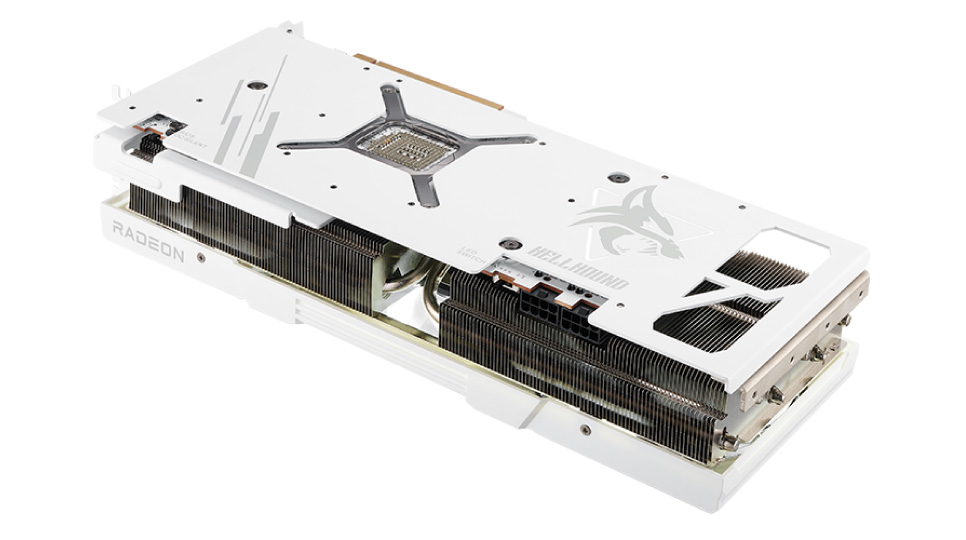 Immagine pubblicata in relazione al seguente contenuto: PowerColor annuncia la Radeon RX 7900 XTX SPECTRAL WHITE HELLHOUND | Nome immagine: news34348_PowerColor-HELLHOUND-RX-7900-XTX-Spectral-White_2.jpg