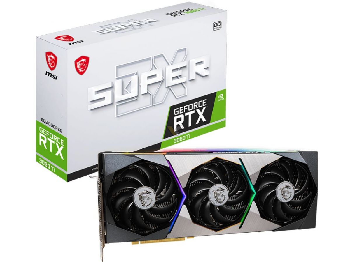 Immagine pubblicata in relazione al seguente contenuto: MSI introduce la video card GeForce RTX 3060 Ti SUPER 3X con VRAM GDDR6X | Nome immagine: news34381_MSI-RTX-3060-Ti-SUPER-3X_3.jpg