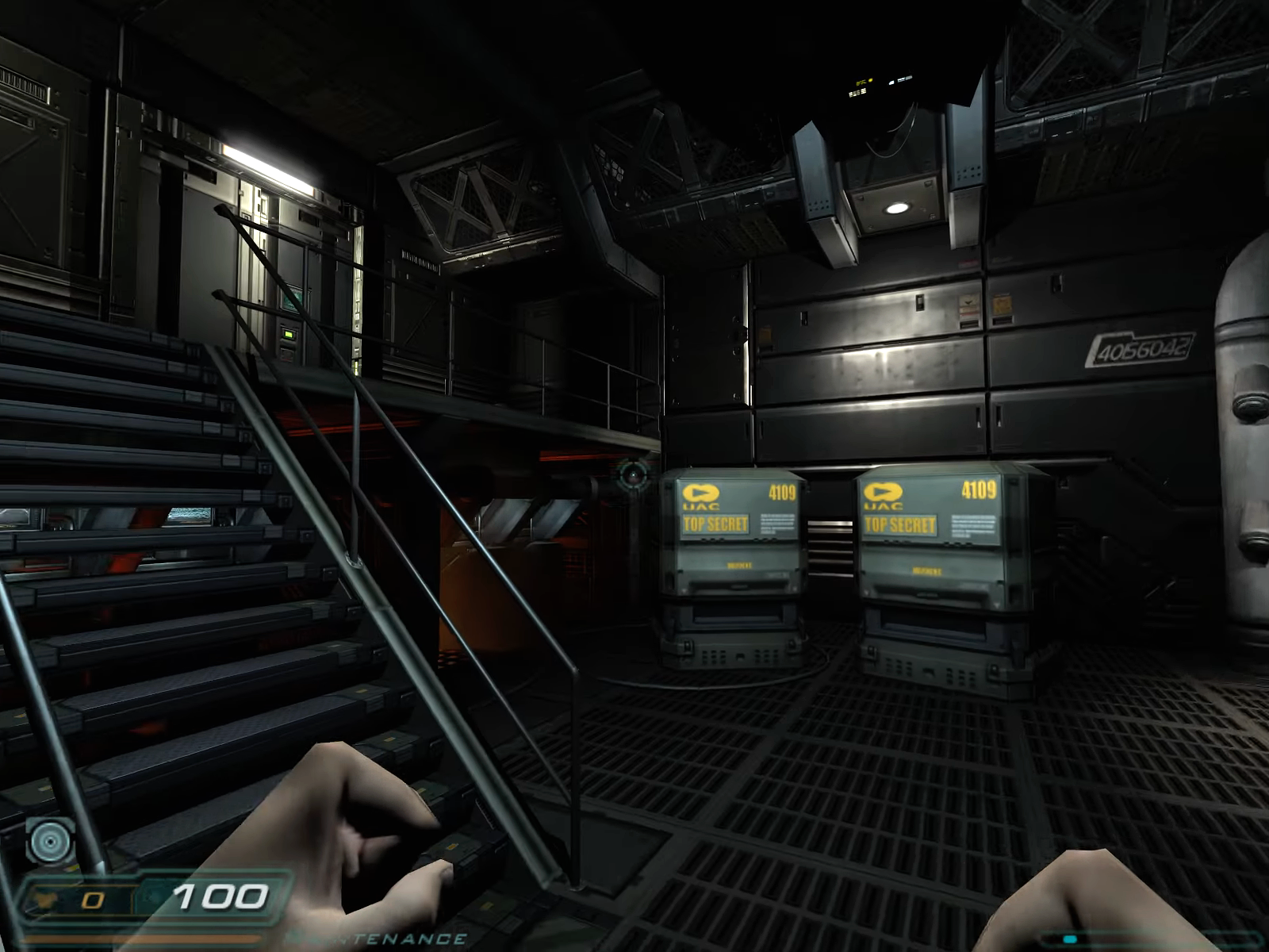 Immagine pubblicata in relazione al seguente contenuto: YouTube Gameplay Footage: DOOM 3 | 1080p | 8x AA & 16x Aniso | Nome immagine: news34452_Doom-3_Screenshot_1.png