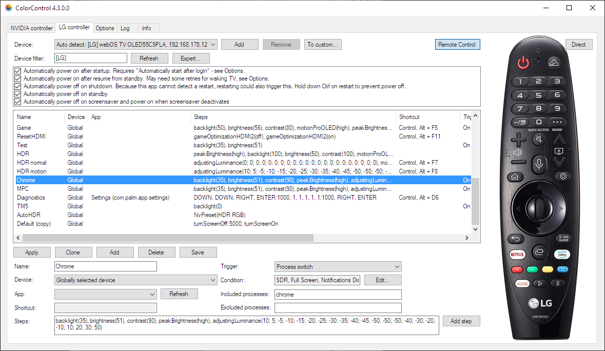 Immagine pubblicata in relazione al seguente contenuto: GPU & Monitor - Open Source Setup & Tuning Tools: ColorControl 9.3.0.0 | Nome immagine: news34456_ColorControl_Screenshot_2.png