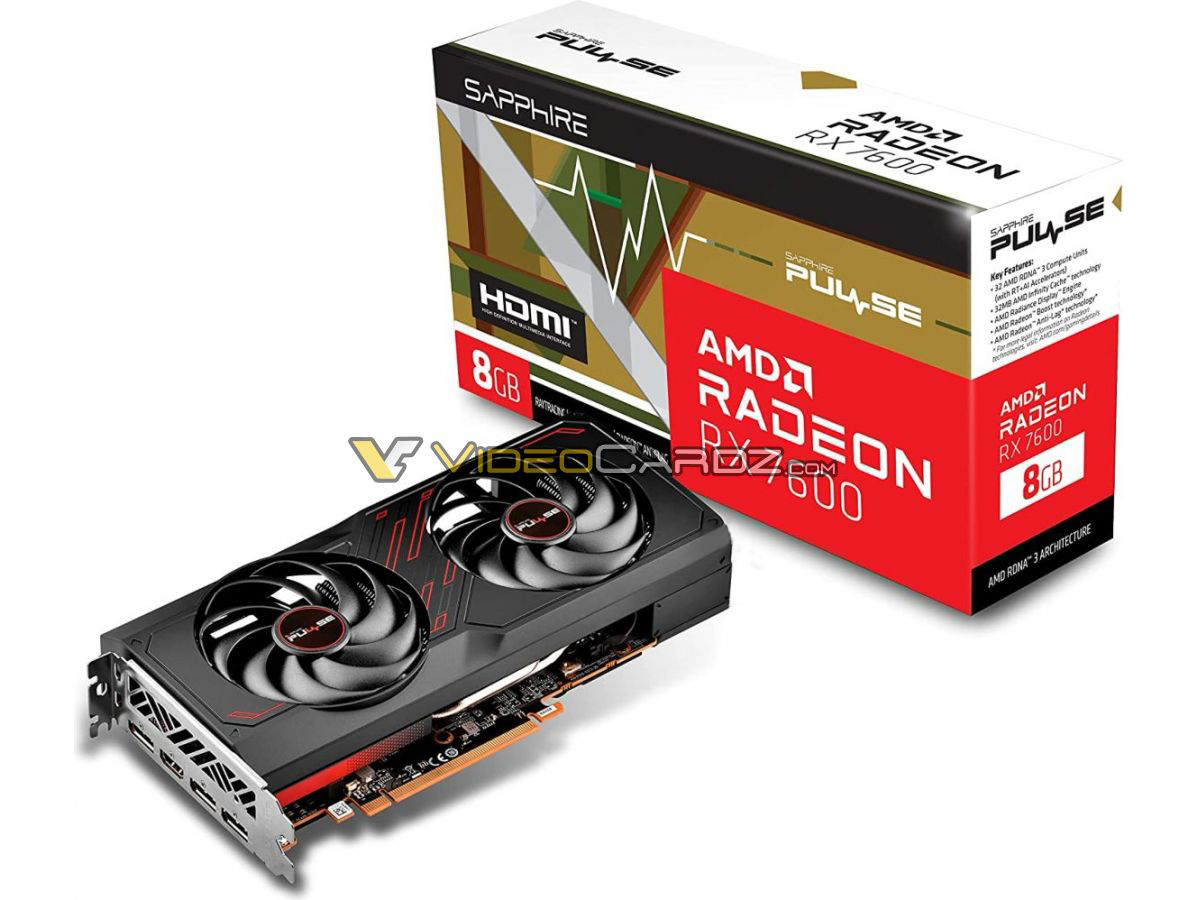 Risorsa grafica - foto, screenshot o immagine in genere - relativa ai contenuti pubblicati da amdzone.it | Nome immagine: news34470_SAPPHIRE-Radeon-RX-7600-PULSE_4.jpg