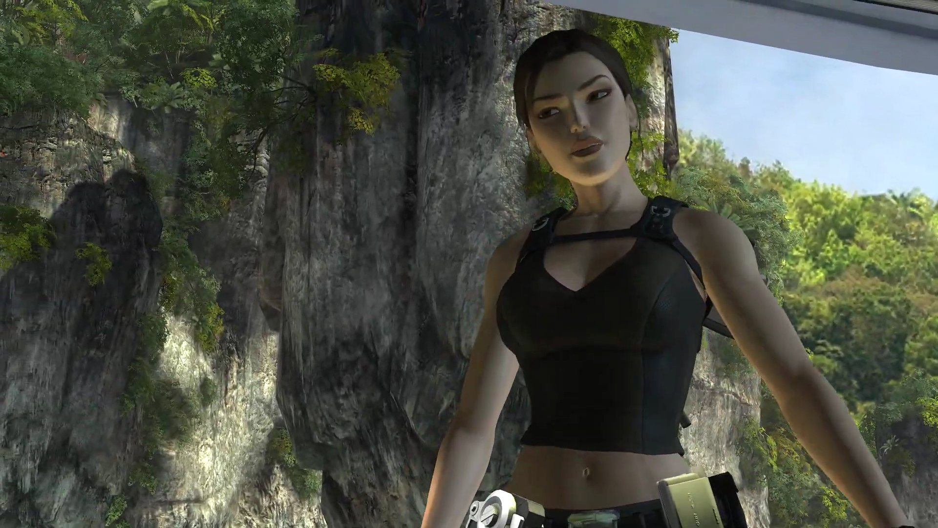 Media asset in full size related to 3dfxzone.it news item entitled as follows: YouTube Gameplay: Tomb Raider: Underworld | 1080p | 8x anti-aliasing & 16x aniso | Image Name: news34496_Tomb-Raider-Underworld_Screenshot_1.png
