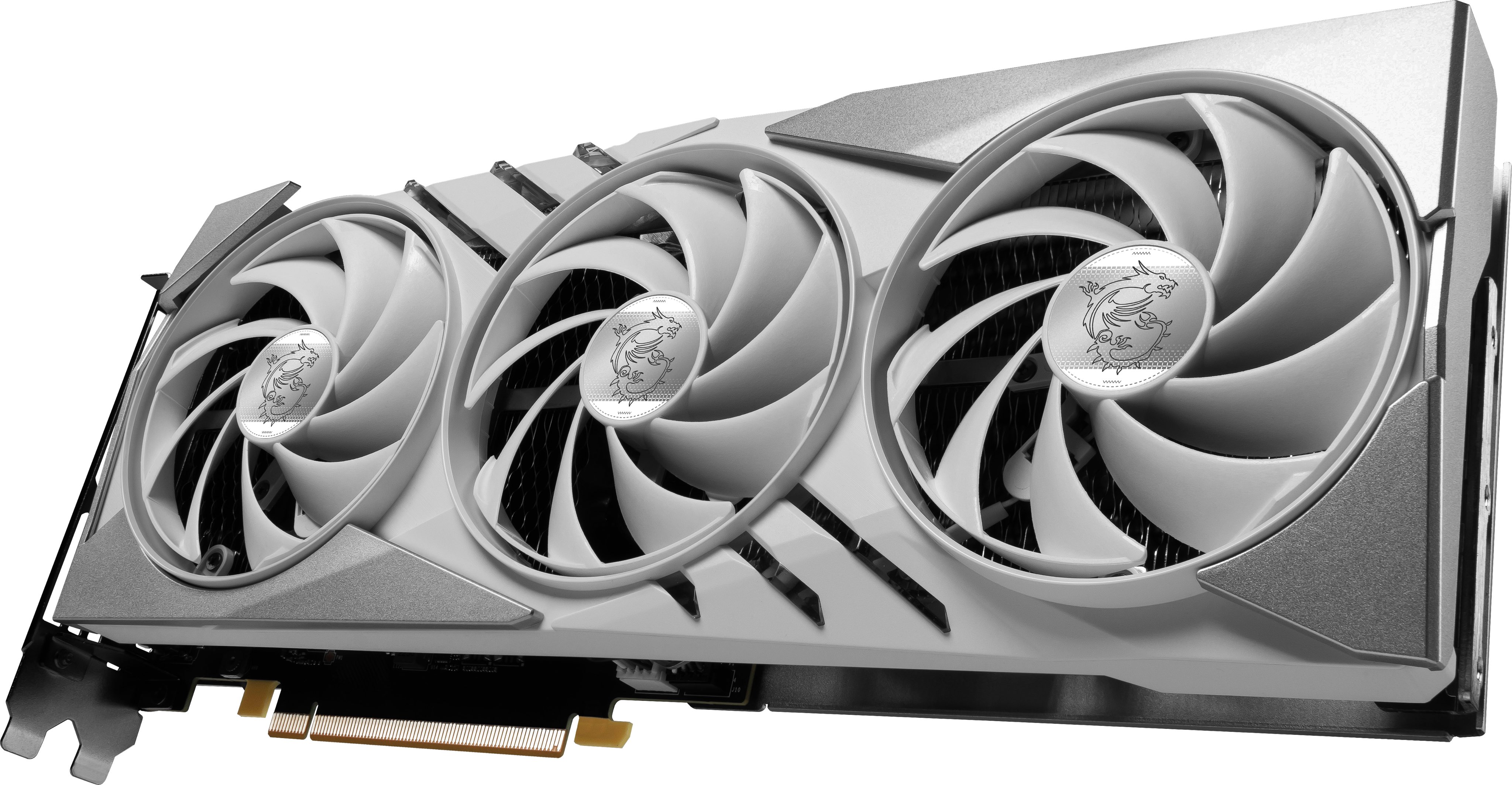 Immagine pubblicata in relazione al seguente contenuto: Foto e data di lancio della GeForce RTX 4060 Ti GAMING X SLIM WHITE 16G di MSI | Nome immagine: news34639_MSI-GeForce-RTX-4060-Ti-GAMING-X-SLIM-WHITE-16G_2.jpg