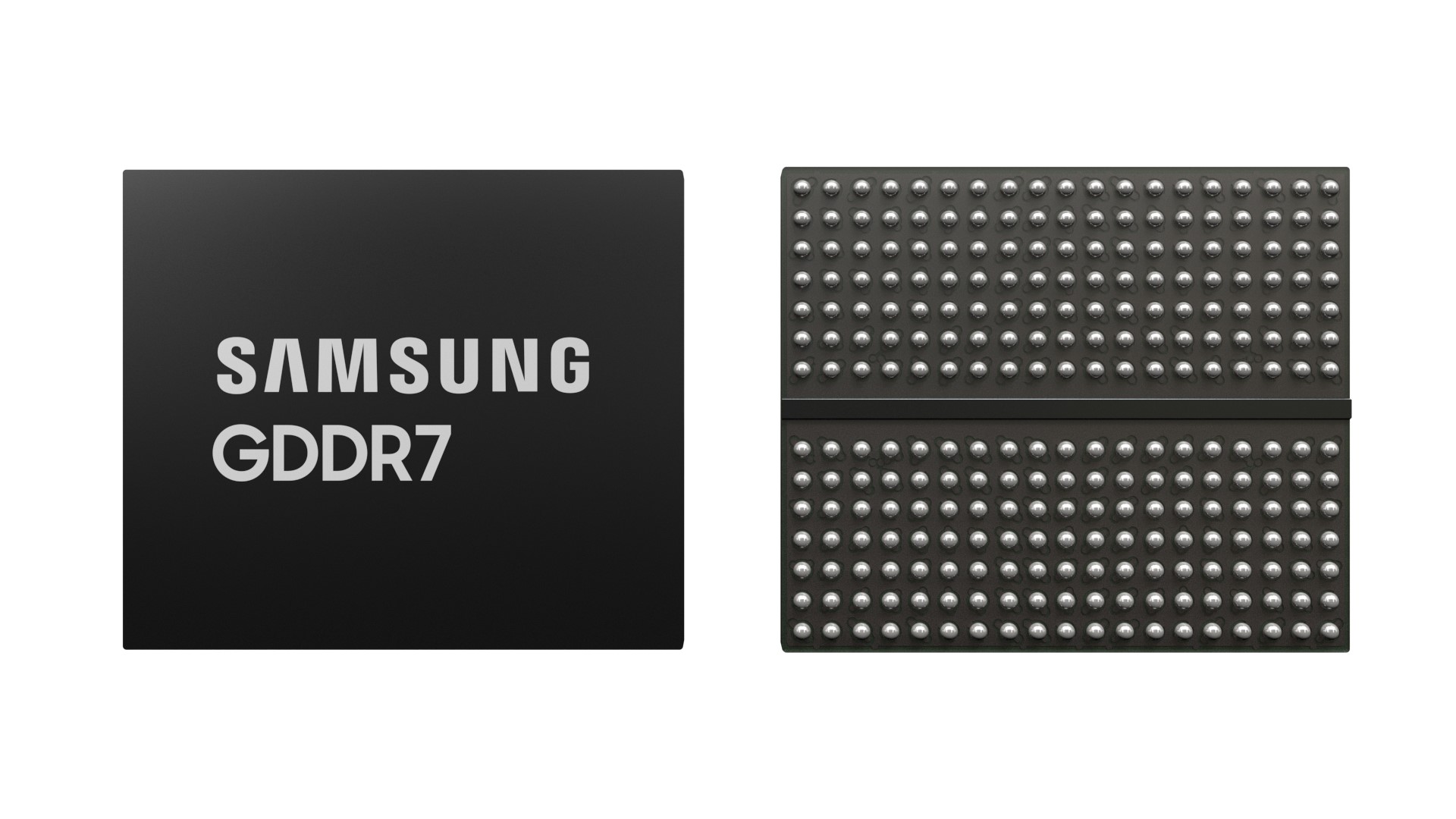 Immagine pubblicata in relazione al seguente contenuto: Samsung completa lo sviluppo dei primi chip di memoria grafica GDDR7 | Nome immagine: news34680_Samsung_GDDR7_1.jpg