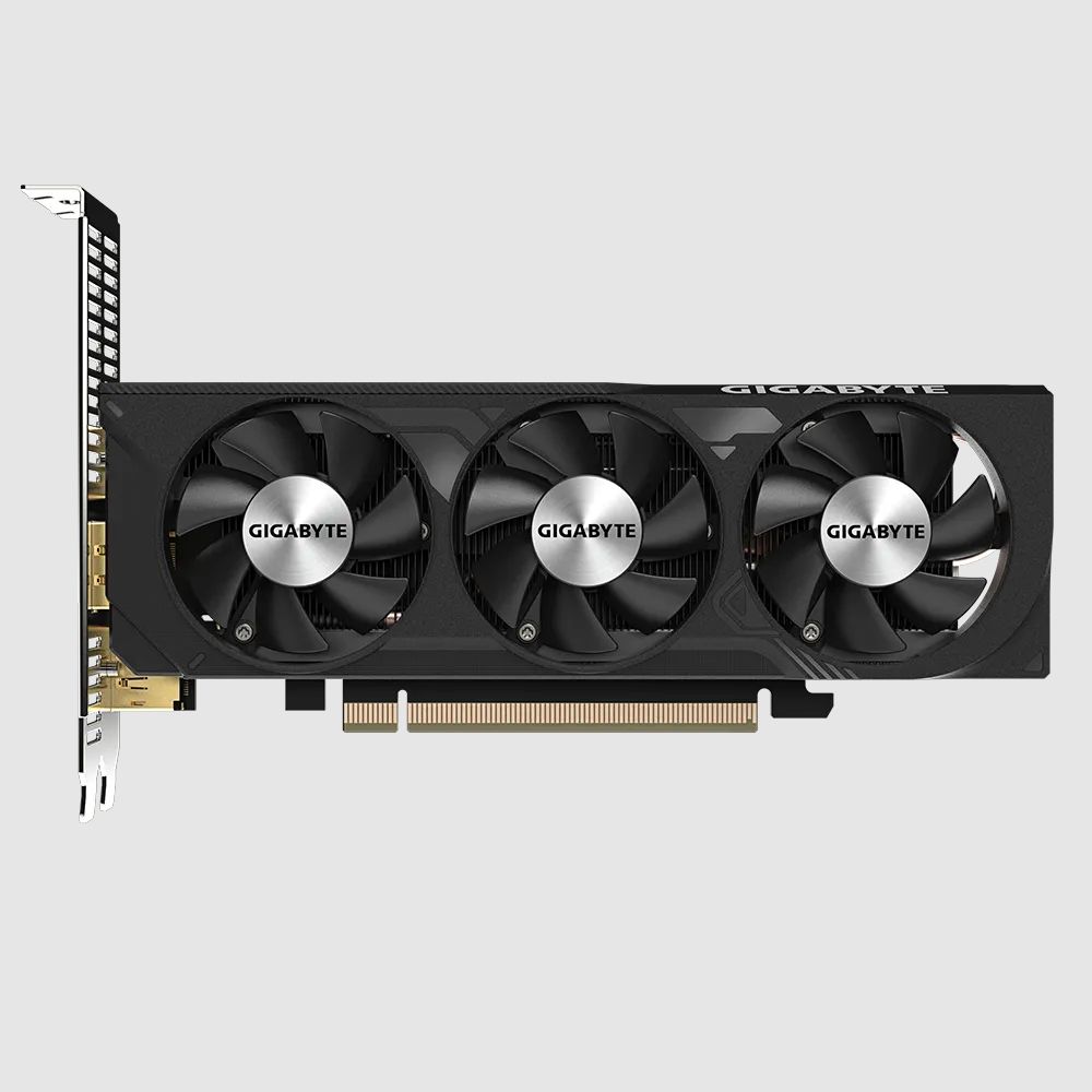 Immagine pubblicata in relazione al seguente contenuto: GIGABYTE lancia la video card non reference GeForce RTX 4060 OC Low Profile 8G | Nome immagine: news34719_GIGABYTE-GeForce-RTX-4060-OC-Low-Profile-8G_2.jpg