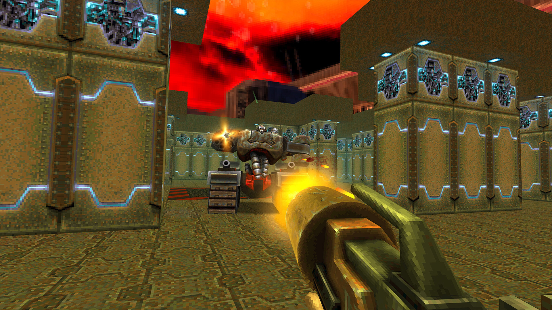 Immagine pubblicata in relazione al seguente contenuto: Bethesda lancia la versione enhanced dello storico FPS Quake II per PC e console | Nome immagine: news34738_Quake-II_Enhanced_Screenshot_1.jpg