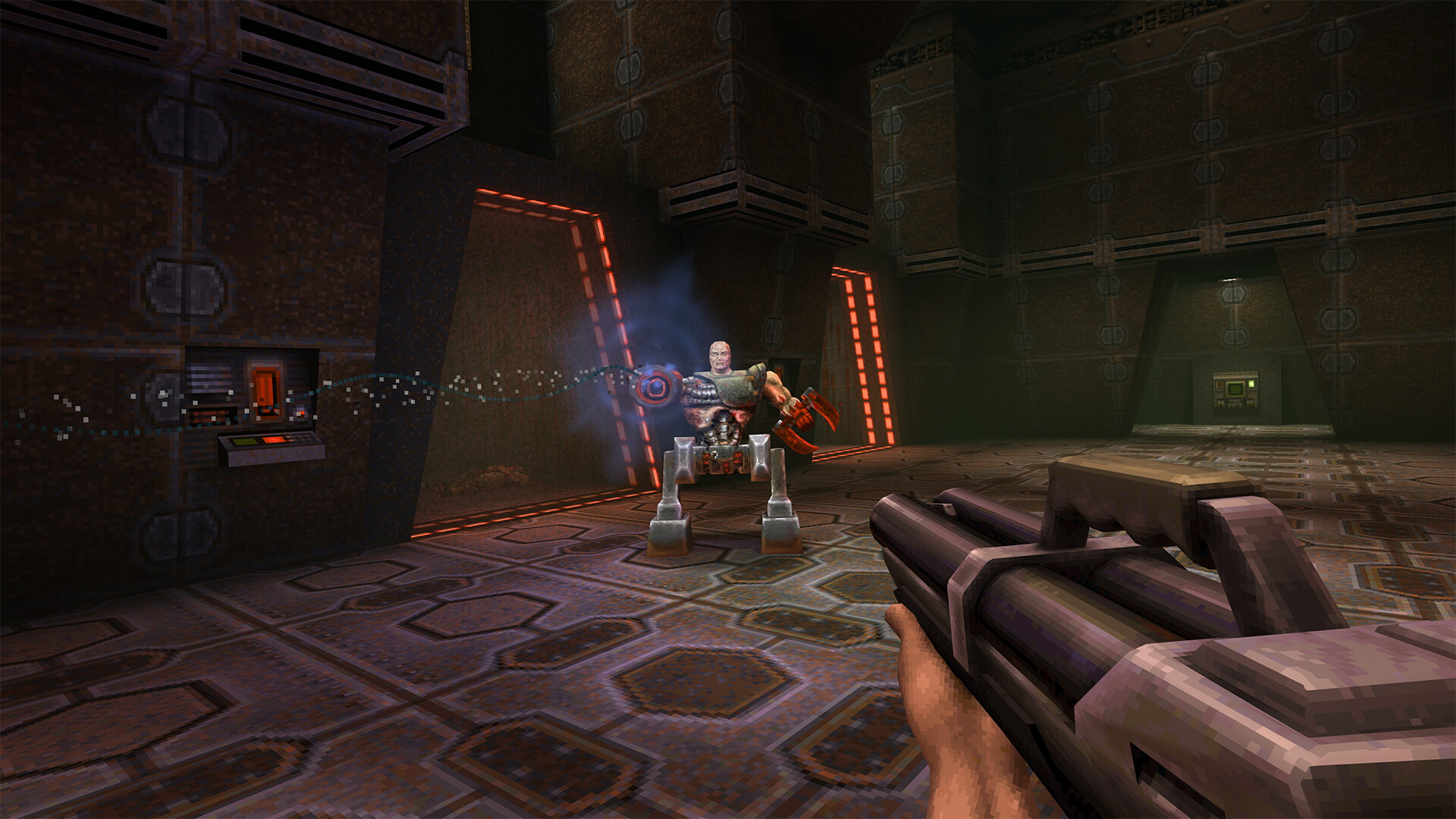 Immagine pubblicata in relazione al seguente contenuto: Bethesda lancia la versione enhanced dello storico FPS Quake II per PC e console | Nome immagine: news34738_Quake-II_Enhanced_Screenshot_2.jpg