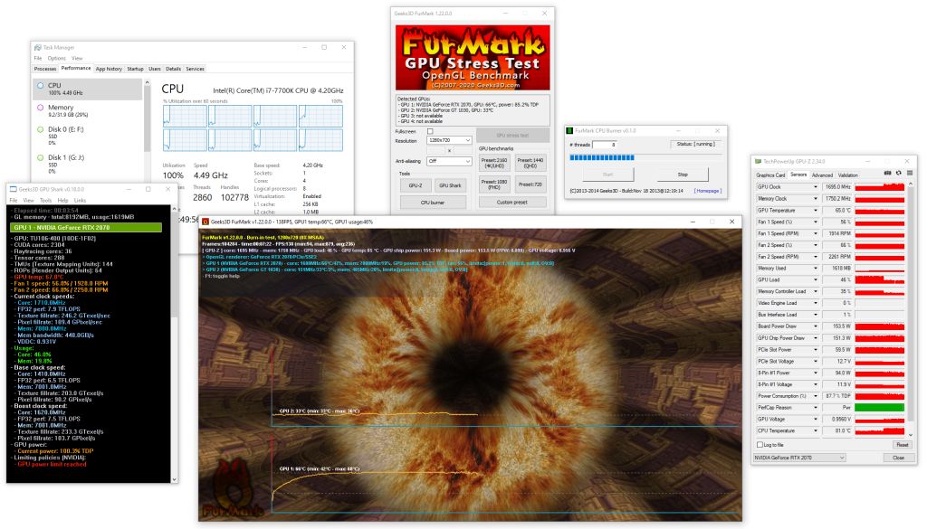 Immagine pubblicata in relazione al seguente contenuto: OpenGL Testing & Benchmark GPU Tools: FurMark OpenGL Benchmark 1.36.0.0 | Nome immagine: news34789_FurMark-OpenGL-Benchmark_1.jpg