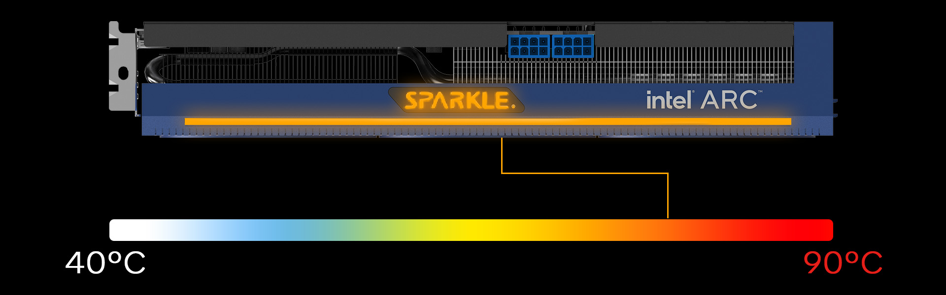 Immagine pubblicata in relazione al seguente contenuto: Sparkle annuncia la video card factory-overclocked Arc A770 Titan OC Edition | Nome immagine: news34795_Sparkle-Arc-A770-Titan-OC-Edition_3.jpg