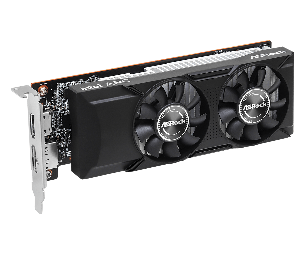 Immagine pubblicata in relazione al seguente contenuto: ASRock introduce la video card a basso consumo Intel Arc A310 Low Profile 4GB | Nome immagine: news34842_ASRock-Intel-Arc-A310-Low-Profile-4GB_2.png