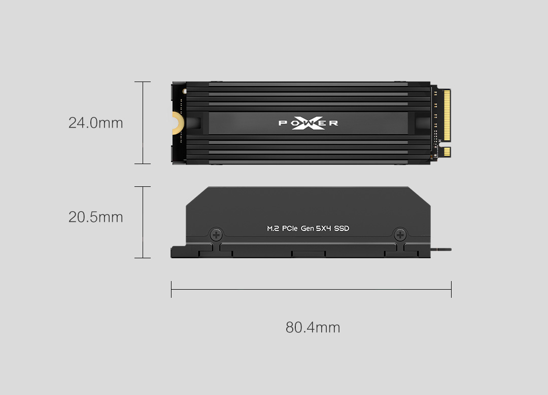 Risorsa grafica - foto, screenshot o immagine in genere - relativa ai contenuti pubblicati da unixzone.it | Nome immagine: news34912_Silicon-Power_XPower-XS80_SSD_1.jpg