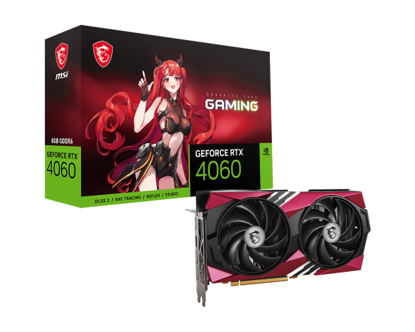 Immagine pubblicata in relazione al seguente contenuto: MSI introduce la video card non reference GeForce RTX 4060 GAMING 8G MLG | Nome immagine: news34955_MSI-GeForce-RTX-4060-GAMING-8G-MLG_4.png