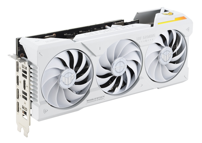 Immagine pubblicata in relazione al seguente contenuto: ASUS introduce la video card TUF Gaming GeForce RTX 4070 Ti White OC Edition | Nome immagine: news34970_ASUS_TUF-Gaming-GeForce-RTX-4070-Ti-White-OC-Edition_1.jpg