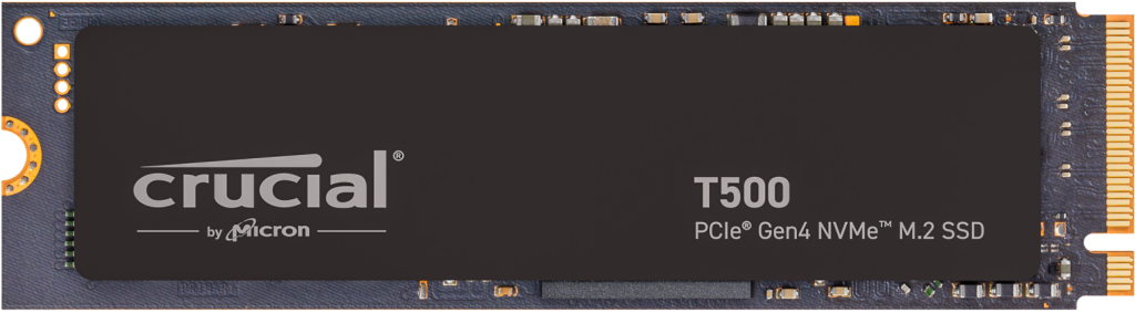 Immagine pubblicata in relazione al seguente contenuto: Micron lancia i drive SSD NVMe PCIe Gen 4 Crucial T500 con capacit fino a 2TB | Nome immagine: news34982_SSD_Crucial-T500_1.png