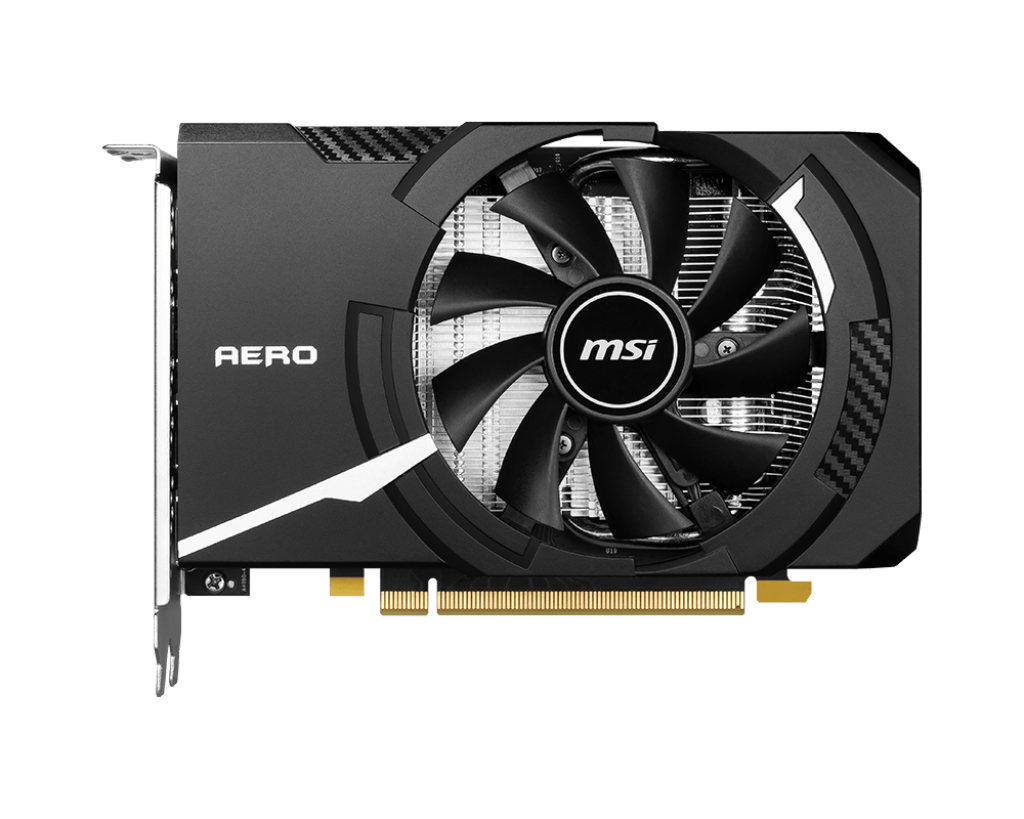 Immagine pubblicata in relazione al seguente contenuto: MSI introduce le video card GeForce RTX 4060 AERO ITX 8G e AERO ITX 8G OC | Nome immagine: news35010_MSI-GeForce-RTX-4060-AERO-ITX-8G_1.png