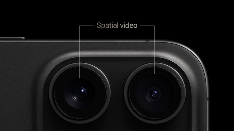 Immagine pubblicata in relazione al seguente contenuto: Apple: con iOS 17.2 i video divengono spaziali con iPhone 15 Pro e Pro Max | Nome immagine: news35116_Apple-Video-Spaziali_2.jpg