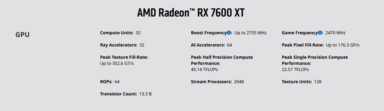 Risorsa grafica - foto, screenshot o immagine in genere - relativa ai contenuti pubblicati da amdzone.it | Nome immagine: news35190_amd-radeon-rx-7600-xt_4.jpg