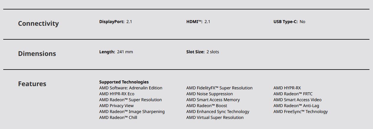Immagine pubblicata in relazione al seguente contenuto: AMD fa tuning sulla Radeon RX 7600 e introduce la Radeon RX 7600 XT 16GB | Nome immagine: news35190_amd-radeon-rx-7600-xt_7.jpg