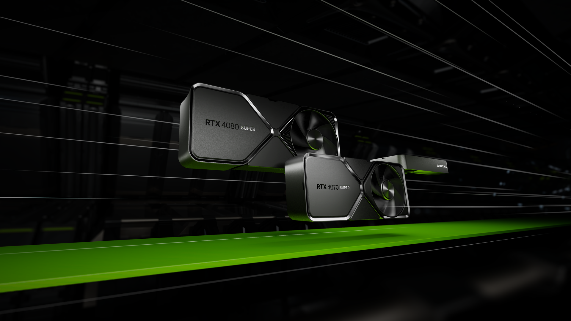 Immagine pubblicata in relazione al seguente contenuto: NVIDIA annuncia le GeForce RTX 40 SUPER: prezzi e date di lancio ufficiali | Nome immagine: news35193_GeForce-RTX-40-SUPER_Series_1.png
