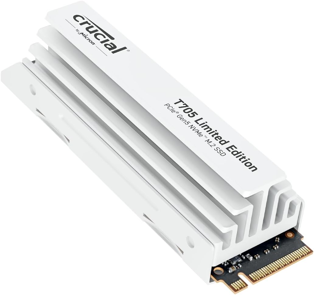 Immagine pubblicata in relazione al seguente contenuto: On line le foto degli SSD NVMe M.2 T705 e T705 Limited Edition di Crucial | Nome immagine: news35293_SSD-Crucial-T705_1.jpg