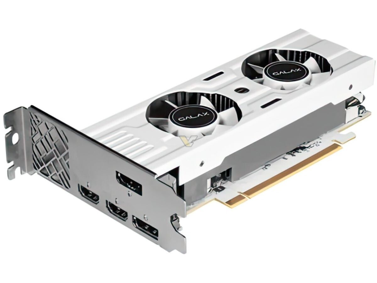 Immagine pubblicata in relazione al seguente contenuto: Galax sceglie il bianco per la GeForce RTX 3050 6GB LP White (incluso il PCB) | Nome immagine: news35299_Galax-GeForce-RTX-3050-6-GB-LP_1.jpg