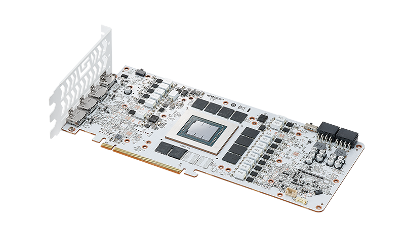 Immagine pubblicata in relazione al seguente contenuto: PowerColor lancia la video card Radeon RX 7900 XT Hellhound Spectral White | Nome immagine: news35300_PowerColor-Radeon-RX-7900-XT-Hellhound-Spectral-White-Edition_5.png