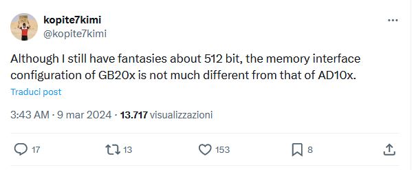 Immagine pubblicata in relazione al seguente contenuto: NVIDIA non cambier il memory bus con le Geforce RTX 50 rispetto alle RTX 40 | Nome immagine: news35384_NVIDIA-Geforce-RTX-50_Memory-bus_Leak_1.jpg