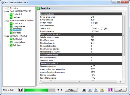 Immagine pubblicata in relazione al seguente contenuto: SSD & HDD Storage Drives - Monitoring & Benchmark Utilities: HD Tune Pro 6.00 | Nome immagine: news35503_HD-Tune-Pro-Screenshot_3.png