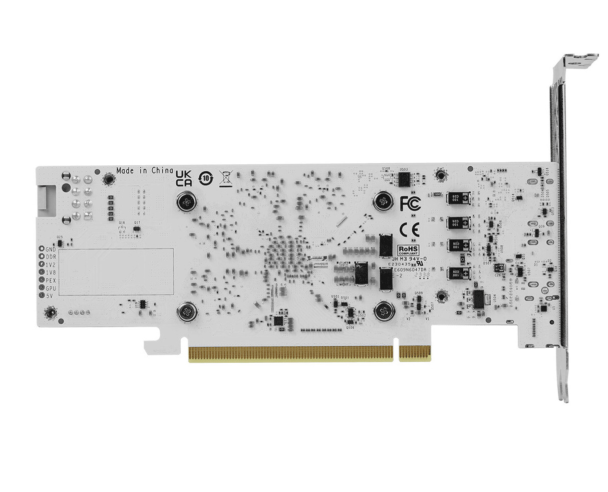 Immagine pubblicata in relazione al seguente contenuto: GALAX lancia la video card GeForce RTX 4060 low-profile con PCB e cooler bianchi | Nome immagine: news35521_GALAX-GeForce-RTX-4060-low-profile_2.jpg