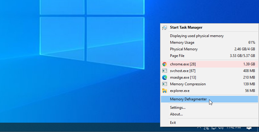Media asset in full size related to 3dfxzone.it news item entitled as follows: RAM Memory & Paging File Information Utilities: MemInfo 4.0 SR1 - Windows 64-bit | Image Name: news35625_MemInfo-Screenshot_1.png