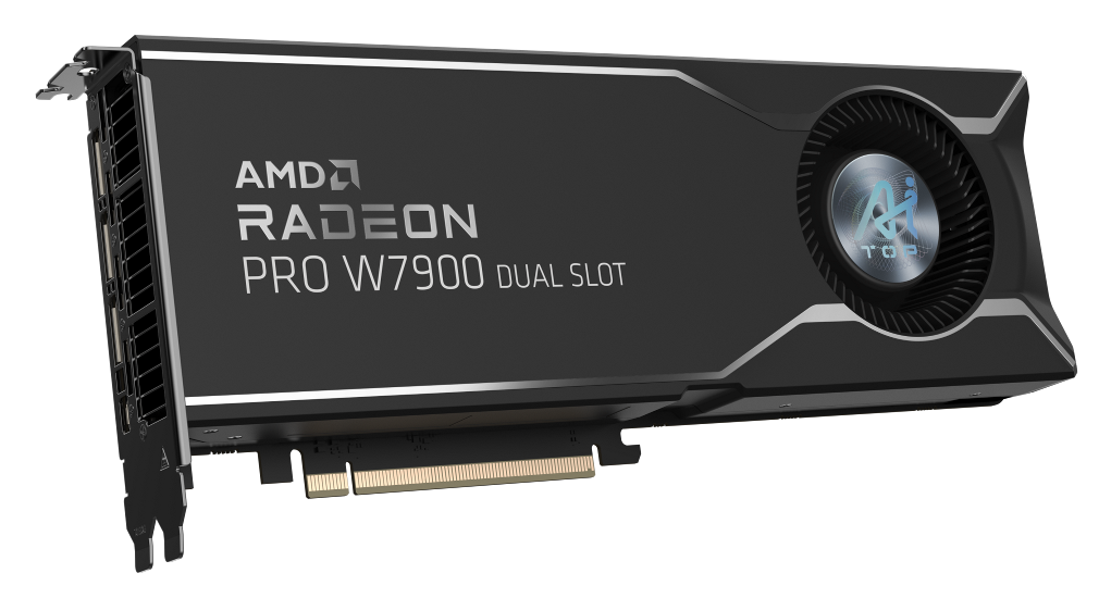 Immagine pubblicata in relazione al seguente contenuto: GIGABYTE annuncia le Radeon PRO W7900 Dual Slot AI TOP 48G e W7800 AI TOP 32G | Nome immagine: news35721_GIGABYTE_Radeon-PRO-W7000_2.png