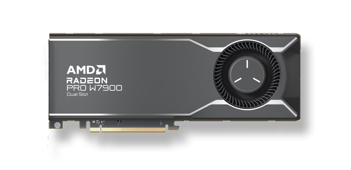 Risorsa grafica - foto, screenshot o immagine in genere - relativa ai contenuti pubblicati da unixzone.it | Nome immagine: news35739_AMD-Radeon-PRO-W7900-Dual-Slot_1.png