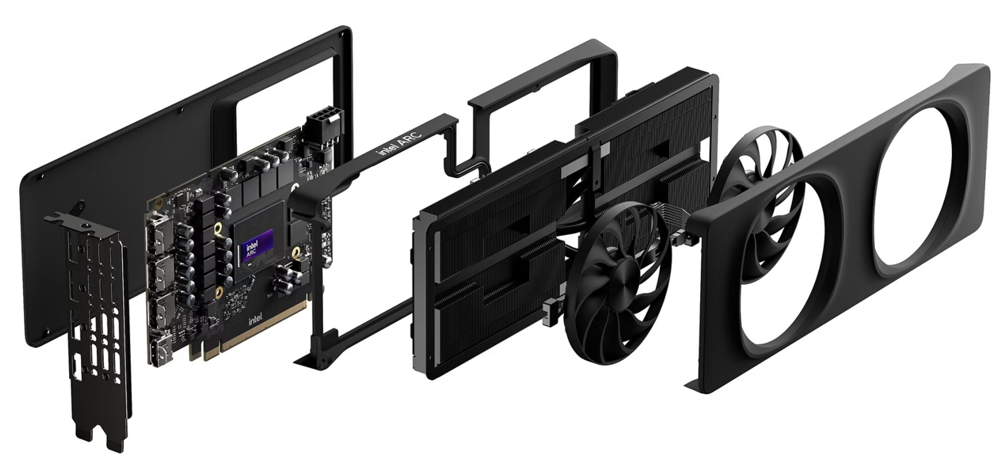 Immagine pubblicata in relazione al seguente contenuto: Intel annuncia le video card Arc B-Series con GPU Battlemage Arc B580 e Arc B570 | Nome immagine: news36217_Intel-Arc-B-Series_3.jpg