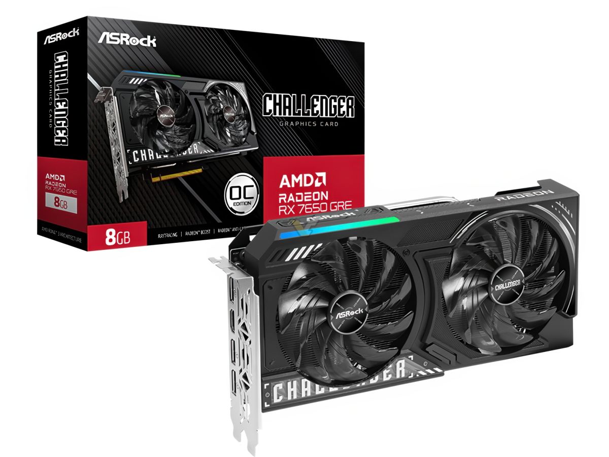 Immagine pubblicata in relazione al seguente contenuto: AMD introduce la video card Radeon RX 7650 GRE (Golden Rabbit Edition) | Nome immagine: news36414_AMD-Radeon-RX-7650-GRE_3.jpg