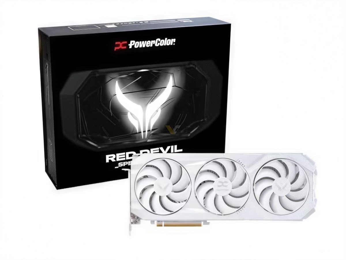 Risorsa grafica - foto, screenshot o immagine in genere - relativa ai contenuti pubblicati da amdzone.it | Nome immagine: news36530_PowerColor-Radeon-RX-9070-XT-Red-Devil-White-Edition_4.jpg