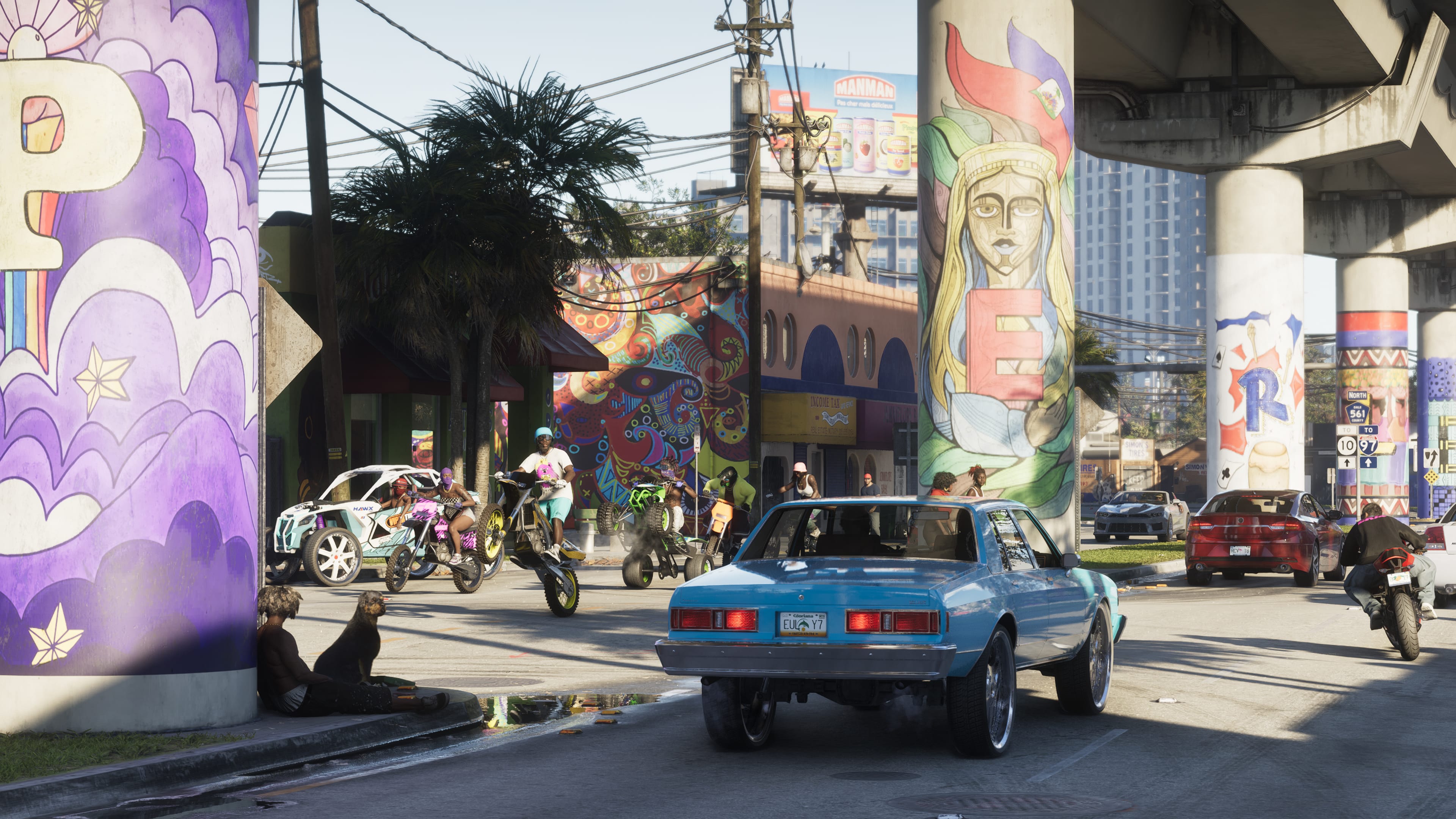 Immagine pubblicata in relazione al seguente contenuto: Grand Theft Auto VI, Rockstar pubblica il secondo trailer e nuovi screenshots | Nome immagine: news36669_Grand-Theft-Auto-VI_Screenshot_9.jpg
