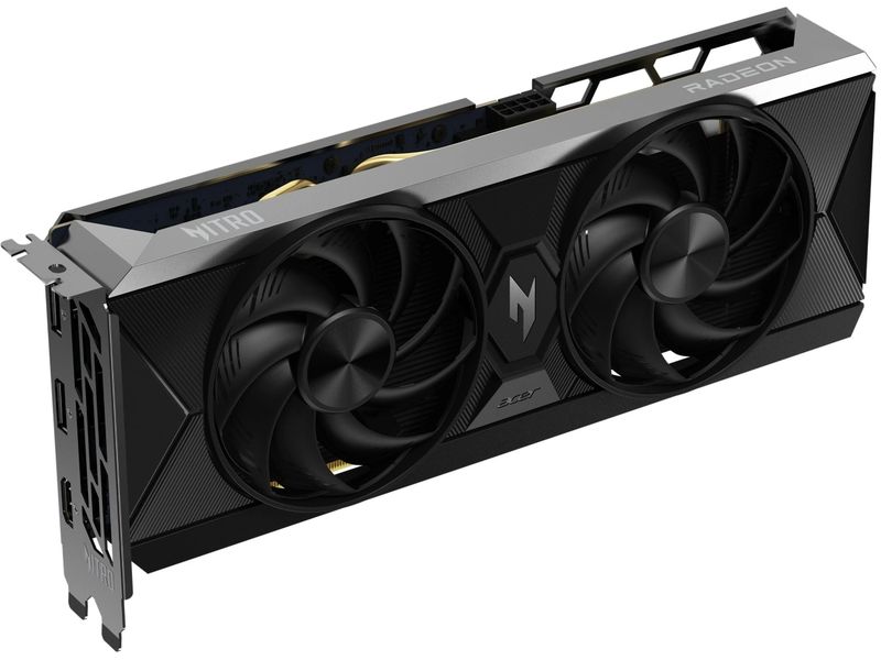 Immagine pubblicata in relazione al seguente contenuto: Una immagine leaked mostra in anteprima la Radeon RX 9060 XT NITRO di Acer | Nome immagine: news36674_Acer-Radeon-RX-9060-NITRO_1.jpg