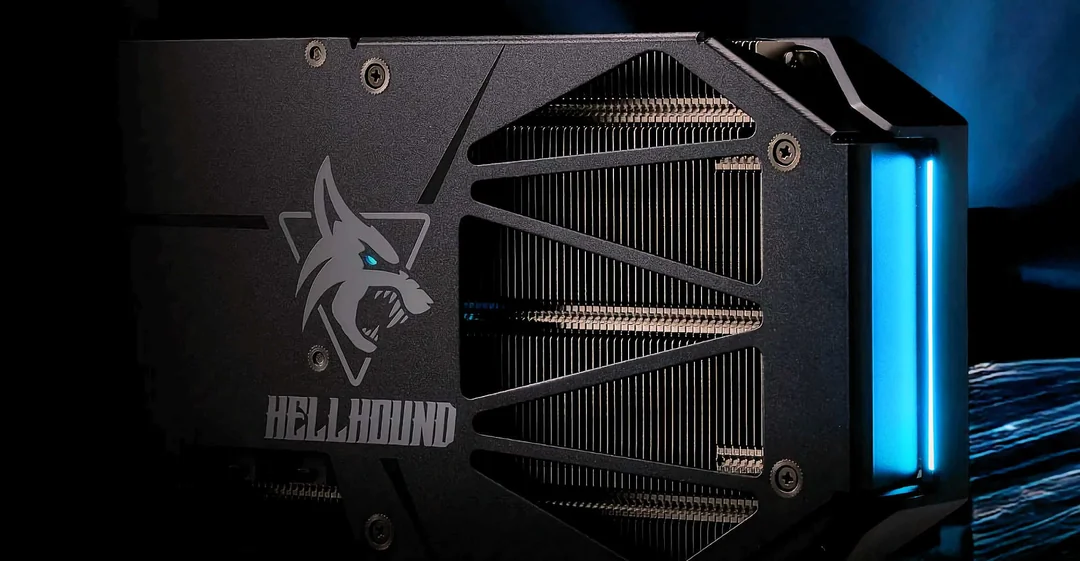 Immagine pubblicata in relazione al seguente contenuto: Uno store on line cita la Radeon RX 9060 XT Hellhound prima di PowerColor | Nome immagine: news36696_PowerColor-Radeon-Hellhound_1.png