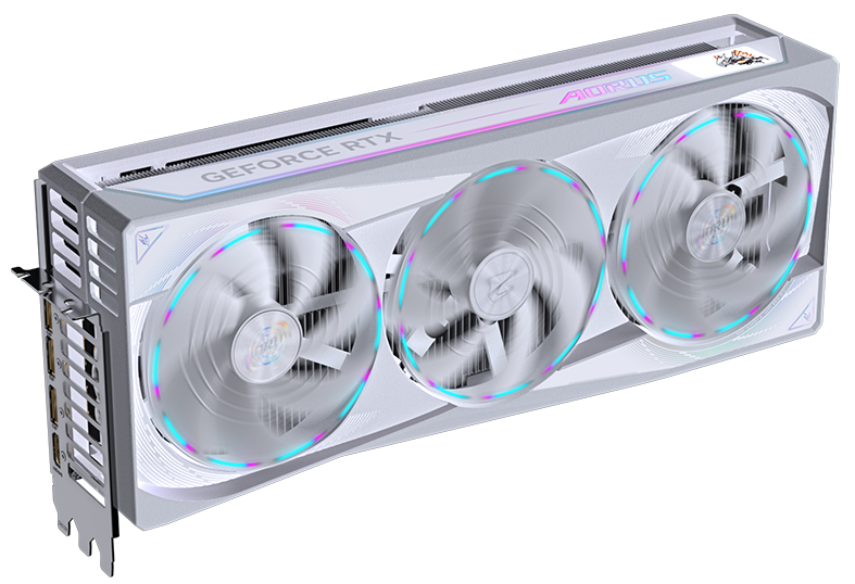 Risorsa grafica - foto, screenshot o immagine in genere - relativa ai contenuti pubblicati da nvidiazone.it | Nome immagine: news367392_GIGABYTE_AORUS-GeForce-RTX-5090-STEALTH-ICE-32G_1.png