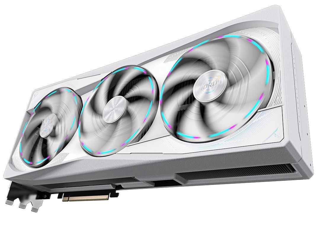 Risorsa grafica - foto, screenshot o immagine in genere - relativa ai contenuti pubblicati da nvidiazone.it | Nome immagine: news367392_GIGABYTE_AORUS-GeForce-RTX-5090-STEALTH-ICE-32G_2.png