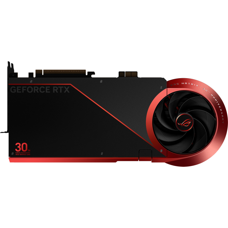 Immagine pubblicata in relazione al seguente contenuto: ASUS lancia la GeForce RTX 5090 ROG Matrix Platinum 30th Anniversary Edition | Nome immagine: news36922_ASUS-GeForce-RTX-5090-ROG-Matrix-Platinum-30th-Anniversary-Edition_4.png