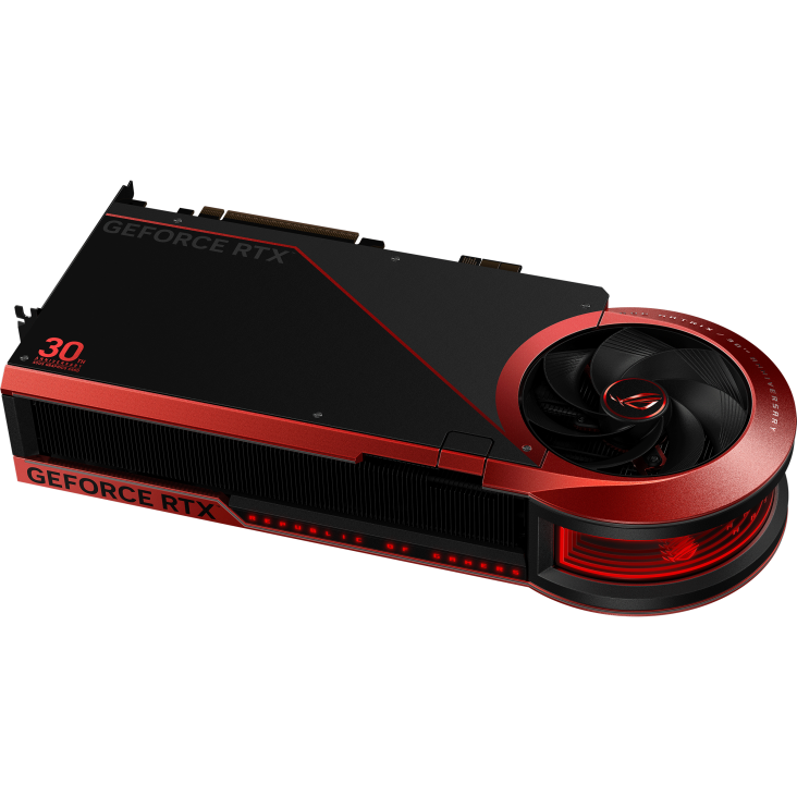 Immagine pubblicata in relazione al seguente contenuto: ASUS lancia la GeForce RTX 5090 ROG Matrix Platinum 30th Anniversary Edition | Nome immagine: news36922_ASUS-GeForce-RTX-5090-ROG-Matrix-Platinum-30th-Anniversary-Edition_5.png