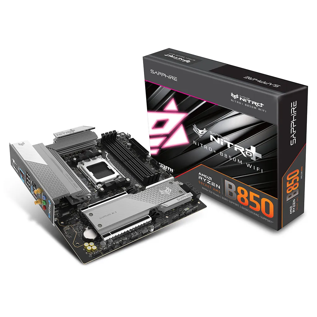 Risorsa grafica - foto, screenshot o immagine in genere - relativa ai contenuti pubblicati da amdzone.it | Nome immagine: news36947_Sapphire_Nitro_Plus_Motheroboard_2.png