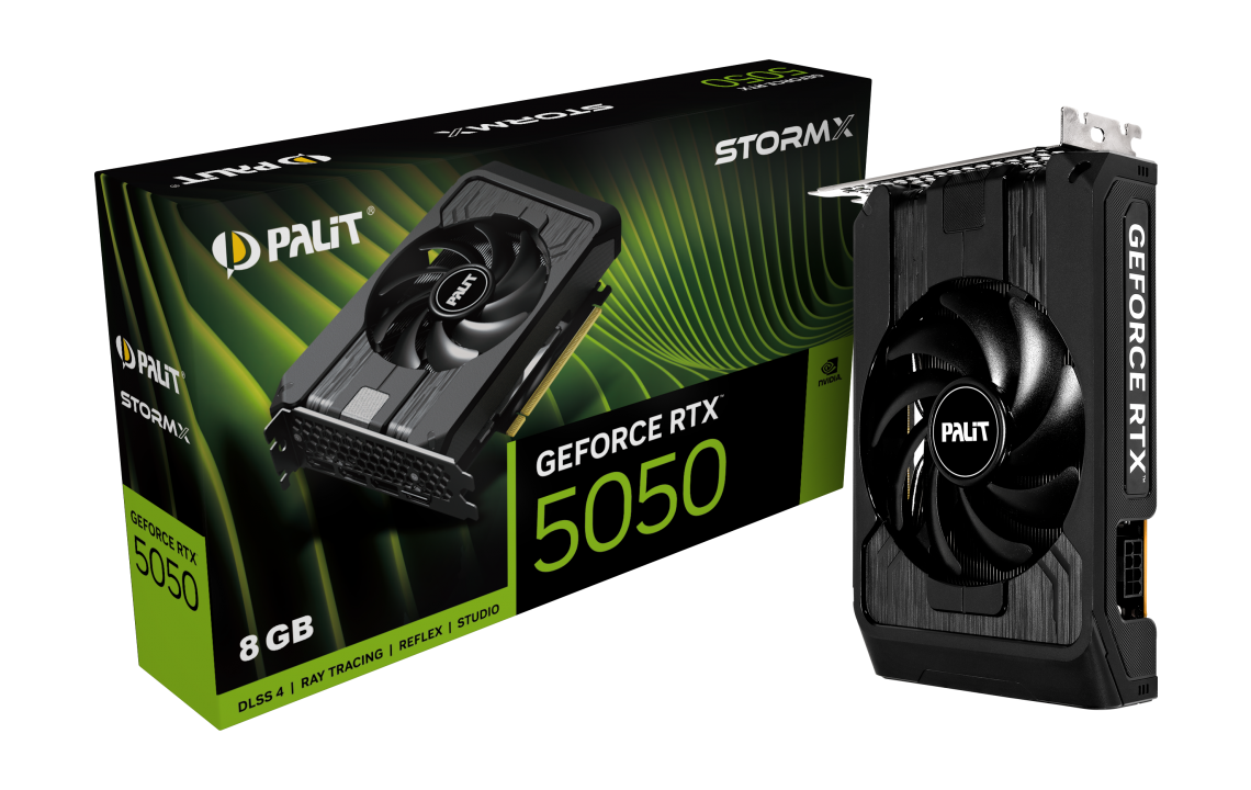 Immagine pubblicata in relazione al seguente contenuto: Palit annuncia le video card GeForce RTX 5050 StormX OC e RTX 5050 StormX | Nome immagine: news37014_GeForce-RTX-5050-StormX_4.png